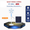 quạt treo tường năng lượng mặt trời